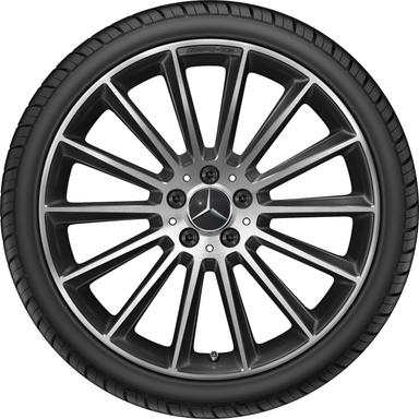 Диск Mercedes-AMG Multi-spoke Slim — Bicolor Matte Black