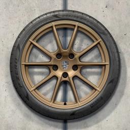 Диск Porsche 718 Sport в цвете Aurum (satin-gloss)